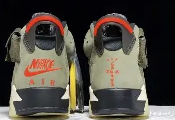 Hyperoad MEDIUM TRAVIS SCOTT AIR JORDAN - OLIVE 6 0412